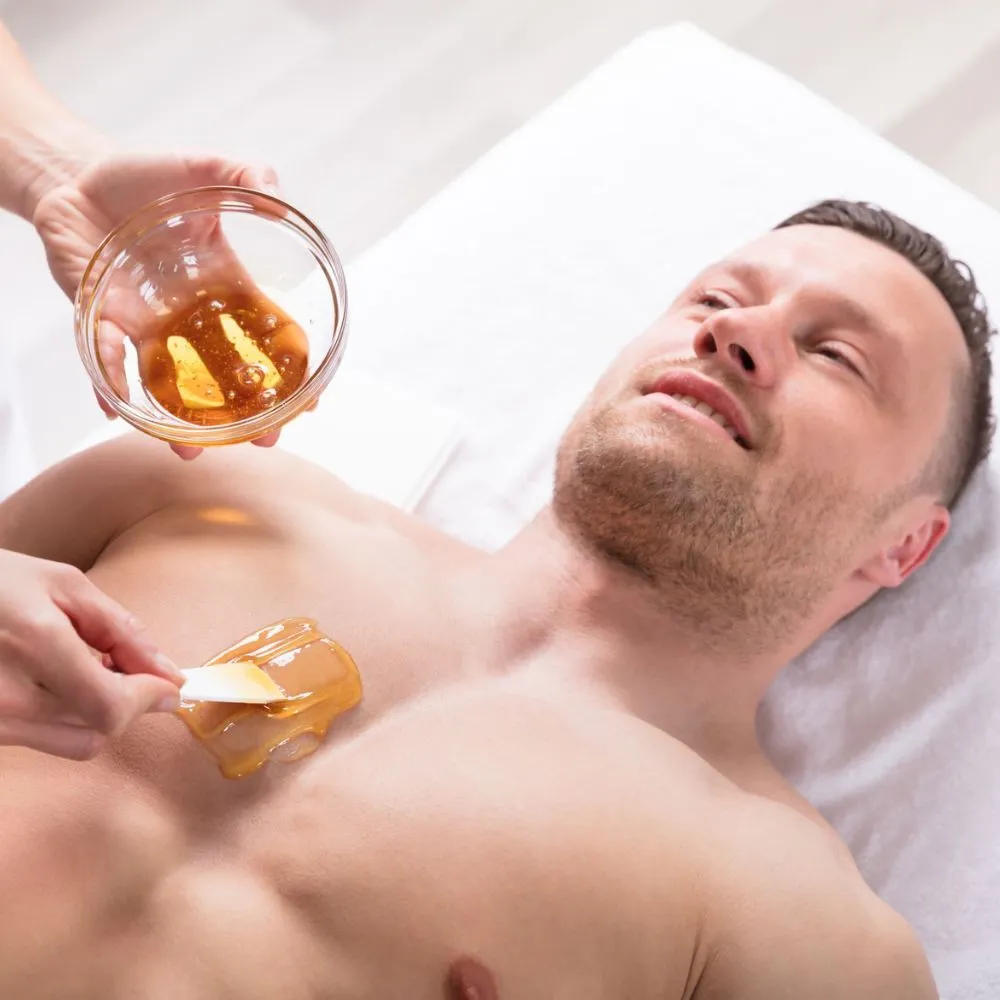 Épilation à la cire pour homme à Issoire - Spécialiste maillot intégral et SIF.